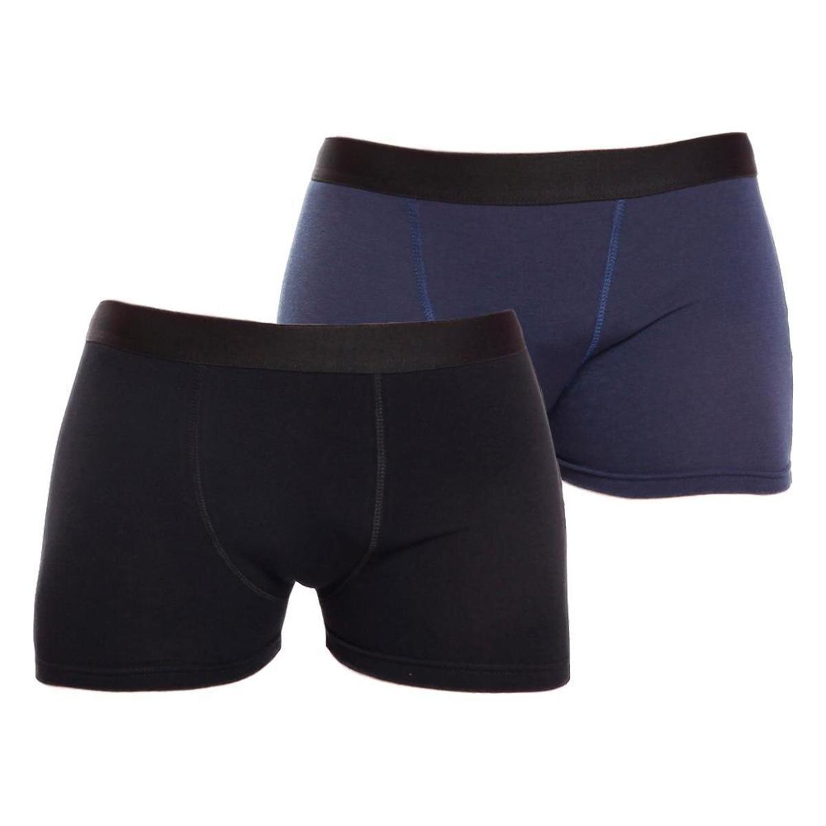 Kit 2 Cuecas Boxer Lisa Cotton Algodão Box Premium Menor preço em Kit 2 Cuecas Boxer Lisa Cotton Algodão Box Premium