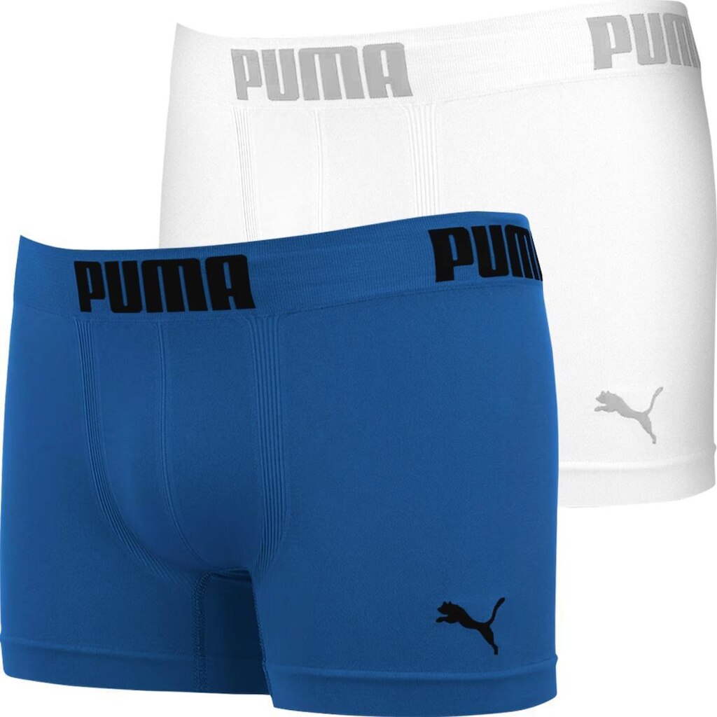 Kit 2 Cuecas Boxer Puma Masculina Cueca Box Poliamida Sem Costura Original