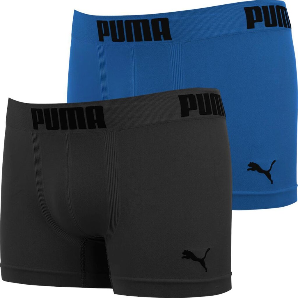 Kit 2 Cuecas Boxer Puma Masculina Cueca Box Poliamida Sem Costura Original