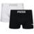 Kit 2 Cuecas Boxer Puma Microfibra Sem Costura - Preto+Branco