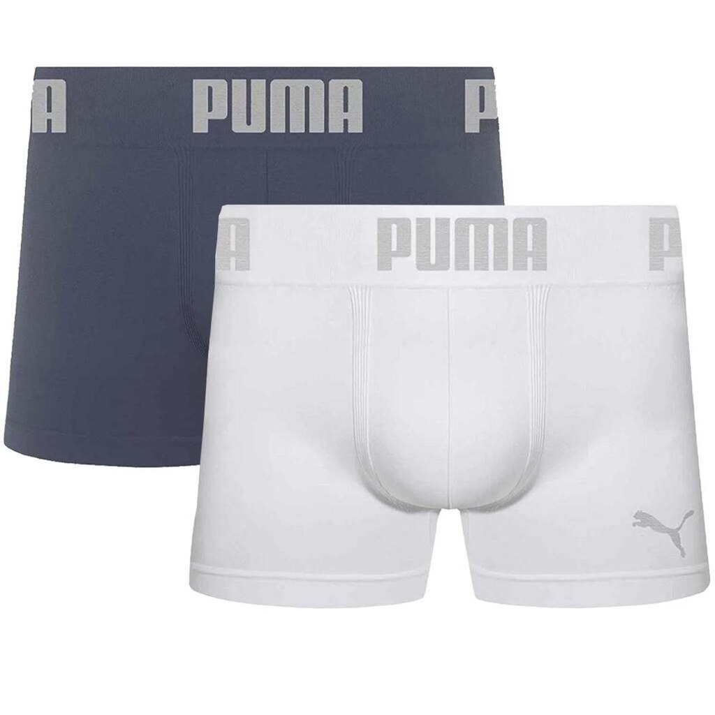 Kit 2 Cuecas Boxer Puma Microfibra Sem Costura