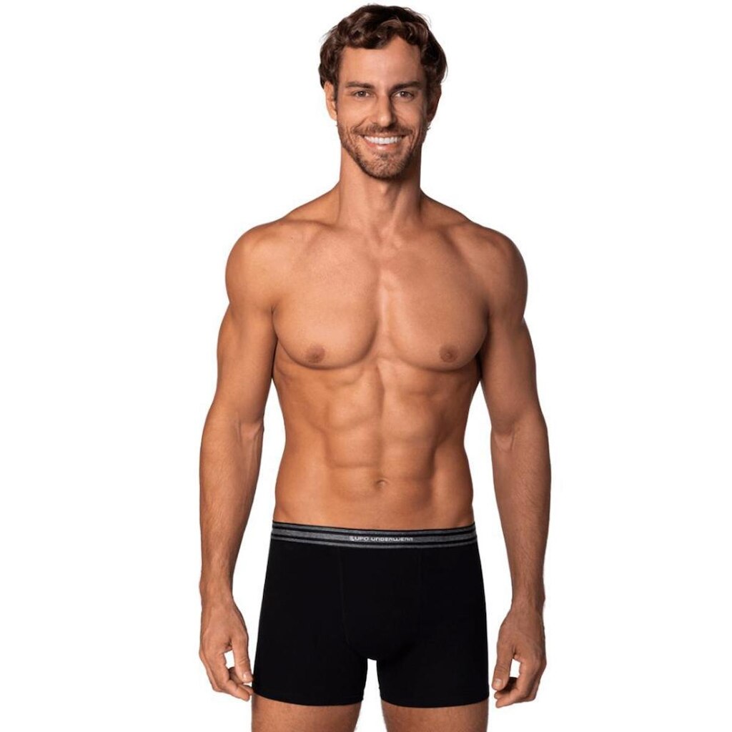 KIT 2 CUECAS LUPO BOXER MASCULINO