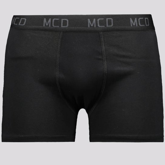 Kit 2 Cuecas MCD Boxer Preta
