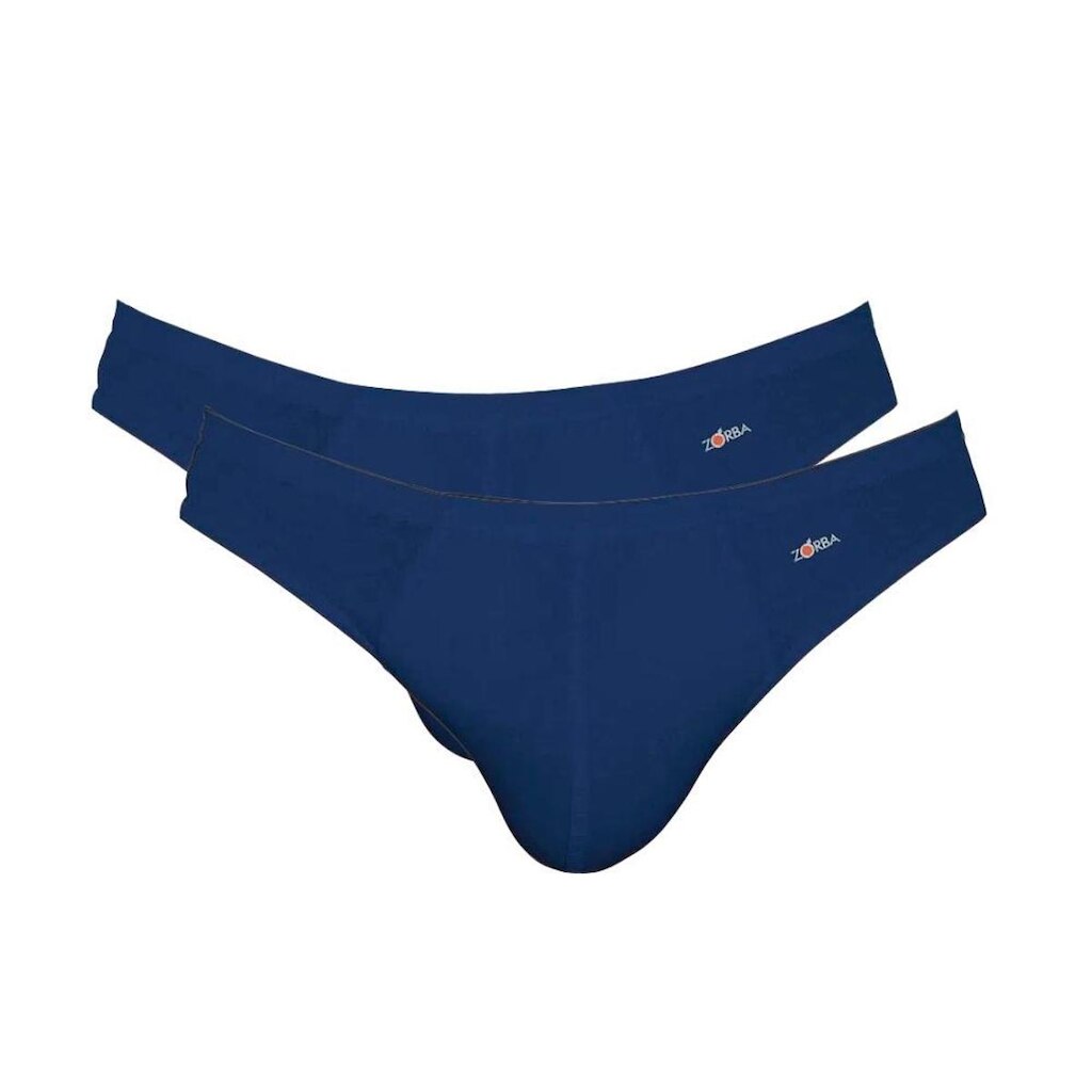 Kit 2 Cuecas Slip Light Zorba Algodão Original 772