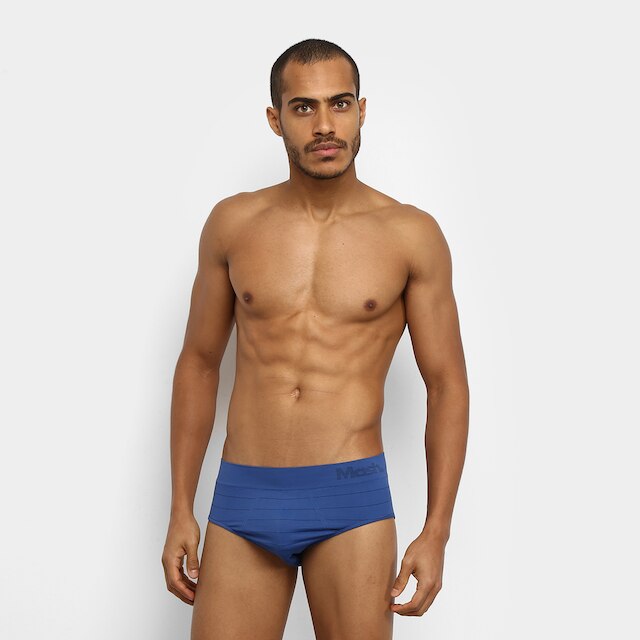Kit 2 Cuecas Slip Mash Masculino