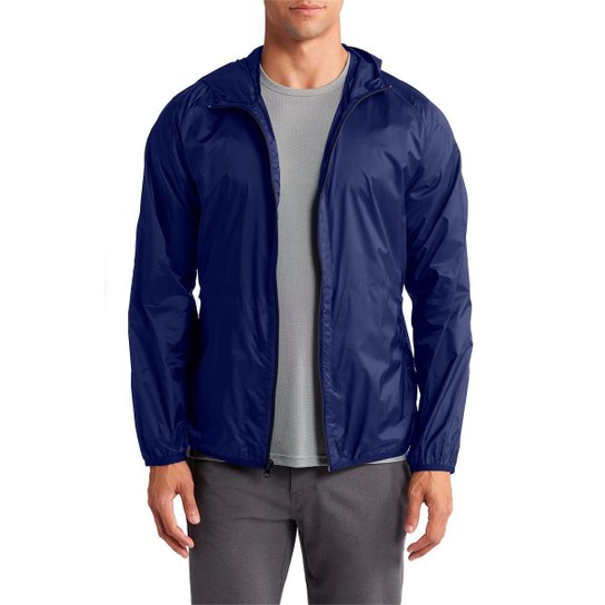 Kit 2 Jaqueta Corta Vento Impermeável Masculino Leve e Confortável Estilo Casual Liso