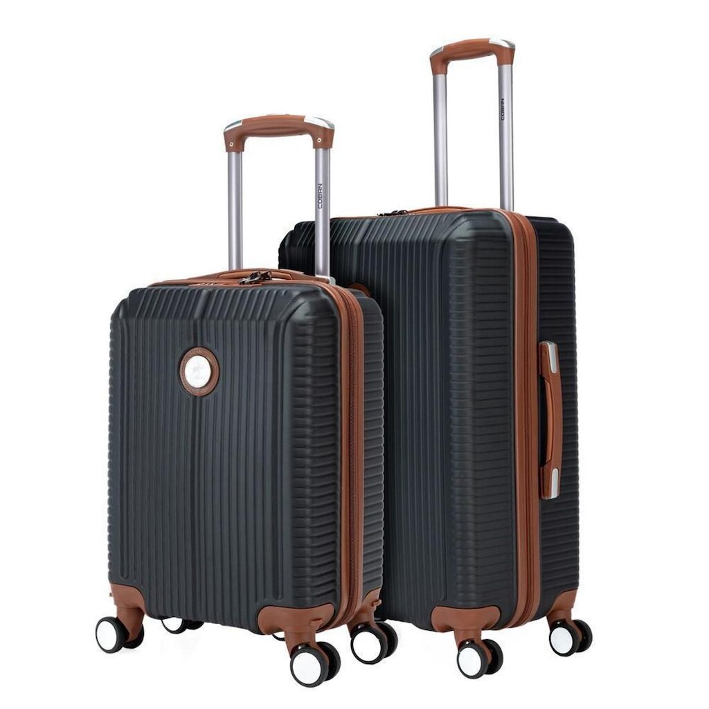 Kit 2 Mala de Viagem  Moderna Espaçosa Reforçada Coban 50 Litros