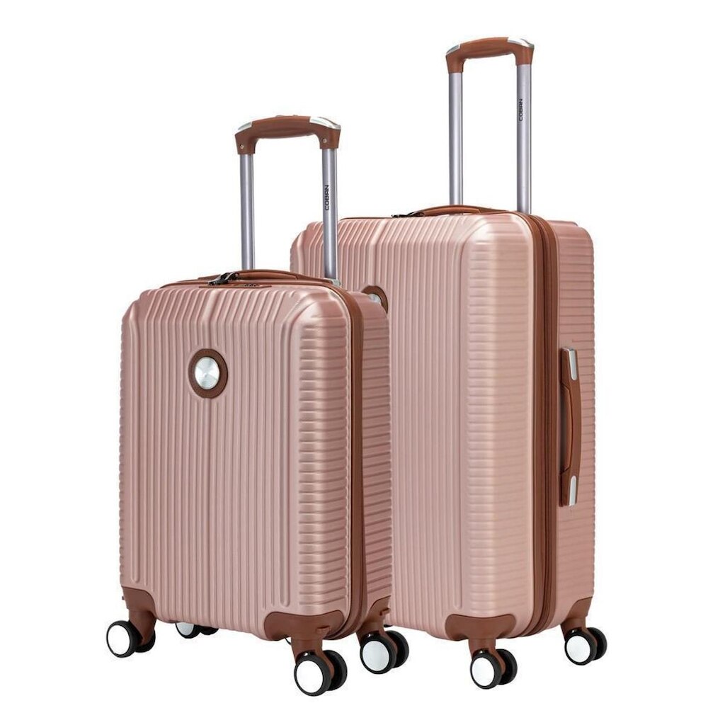 Kit 2 Mala de Viagem  Moderna Espaçosa Reforçada Coban 50 Litros