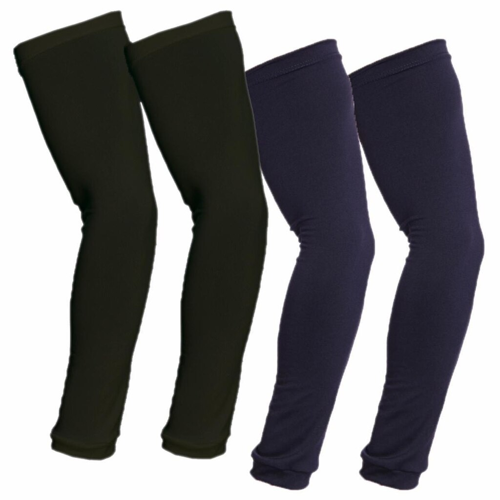 Kit 2 Manguitos Mangas Proteção De Braço Térmico Malha Proteçao Uv