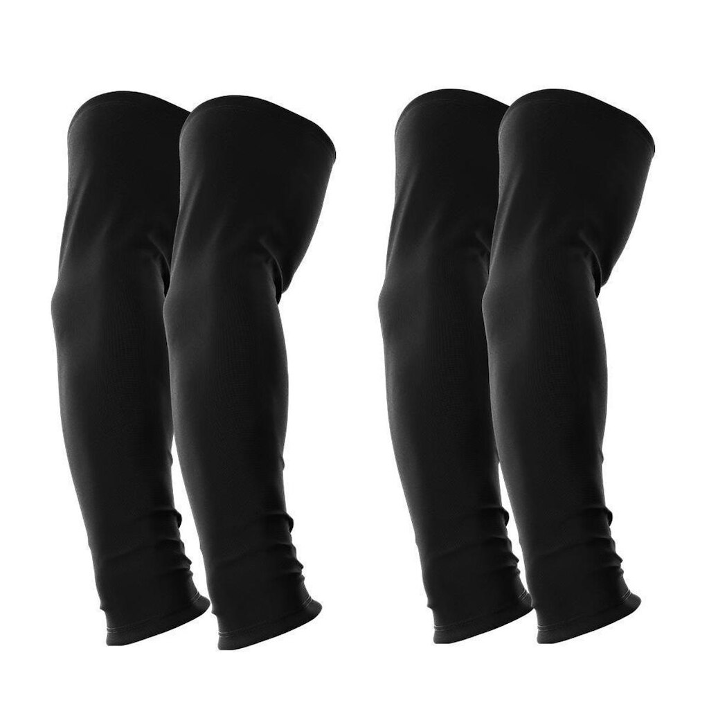 Kit 2 Manguitos Proteção Solar Uv Vôlei Ciclismo Protetor Braço Moto
