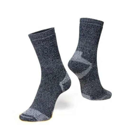 Kit 2 Meias Trekking Selene Coolmax Caminhada Confort - Preto Menor preço em Kit 2 Meias Trekking Selene Coolmax Caminhada Confort - Preto