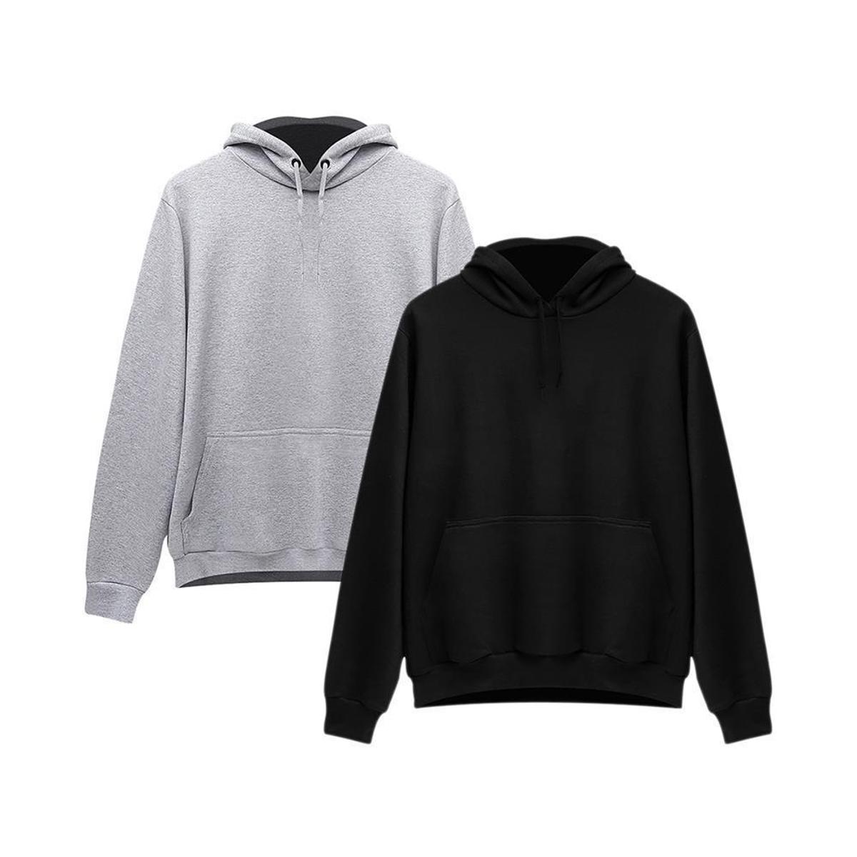 cross neck moletom com capuz