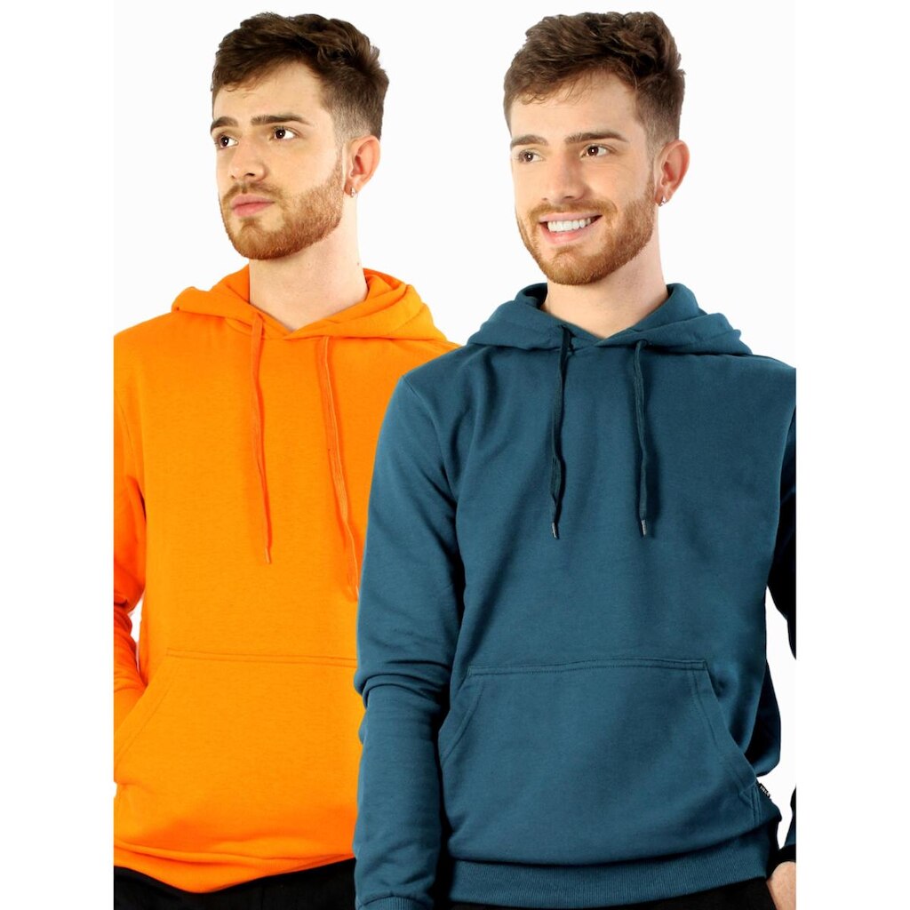Kit 2 Moletom Masculino Canguru Capuz