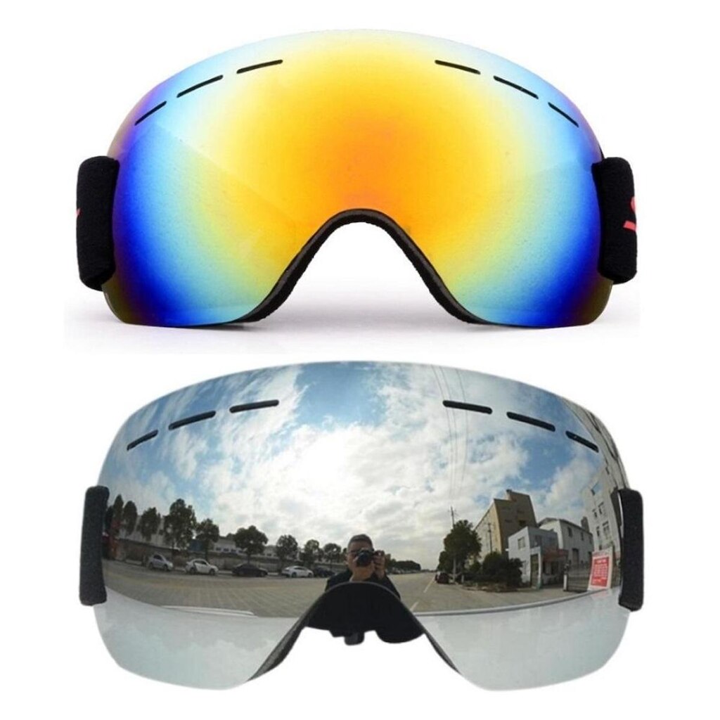 Kit 2 Óculos Esqui Snowboard Utv Jetski Neve Proteção Uv400