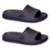 Kit 2 Pares Chinelo Ortopédico Nuvem Unissex Macio e Confortável - Preto