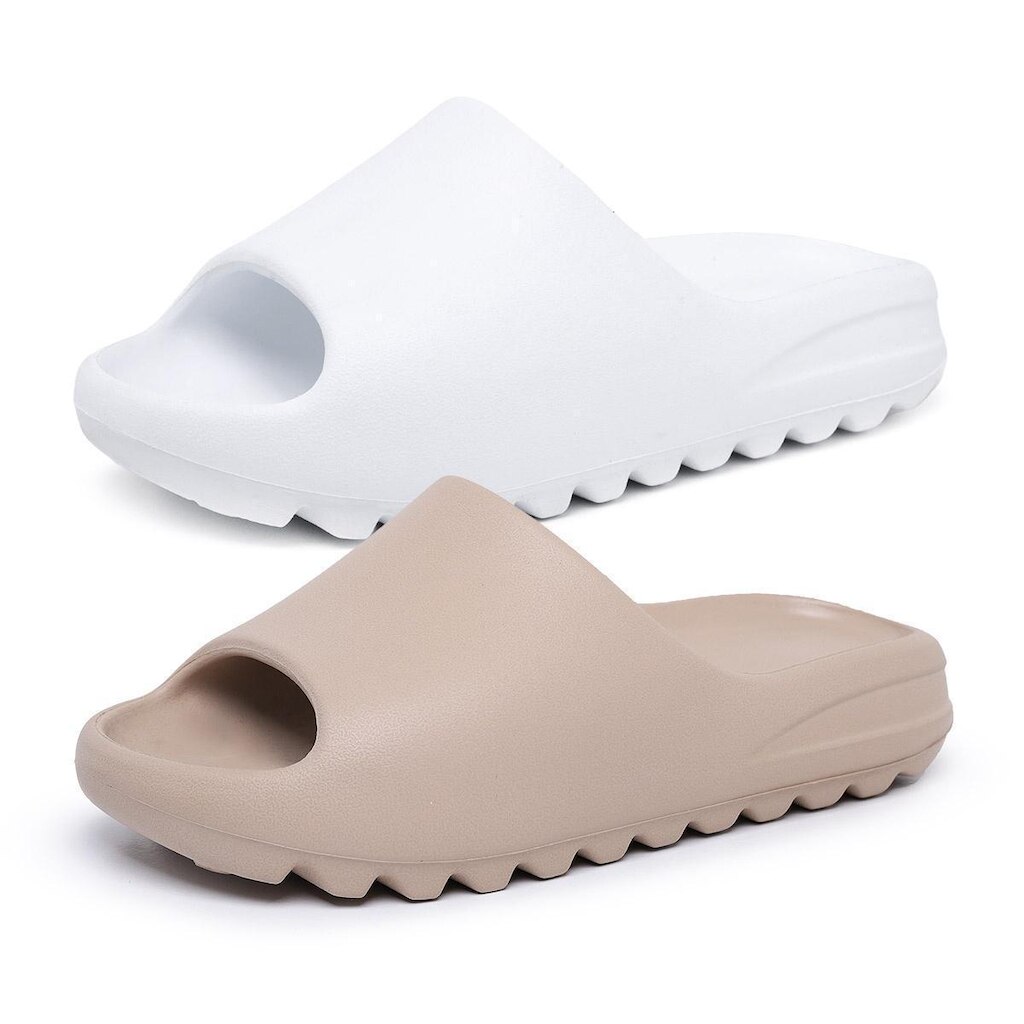 Kit 2 Pares Chinelo Slide Masculino Resistente Anatômico Flexível