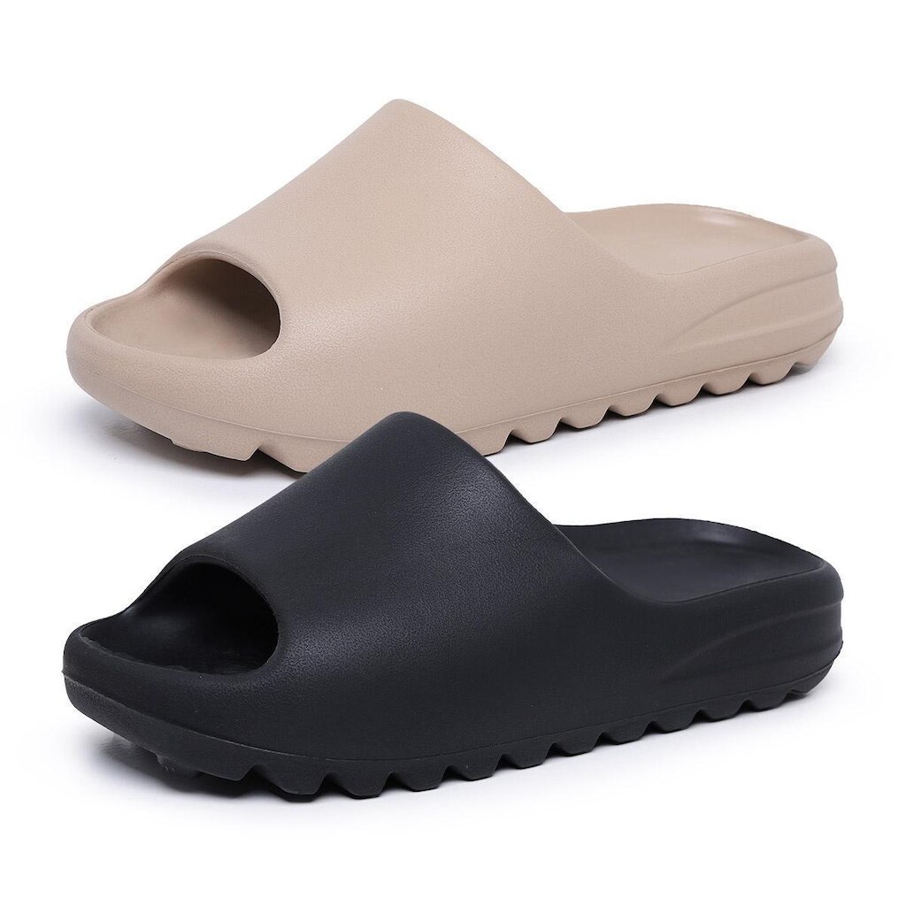Kit 2 Pares Chinelo Slide Masculino Resistente Anatômico Flexível