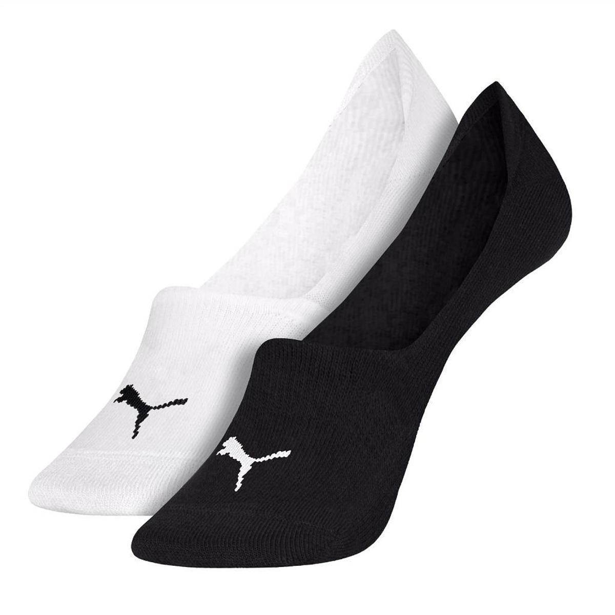 Kit 2 Pares de Meia Puma Sapatilha Invisível Menor preço em Kit 2 Pares de Meia Puma Sapatilha Invisível