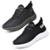 Kit 2 Pares Masculino Esportivo Solado 4D Exclusivo - Branco+Preto