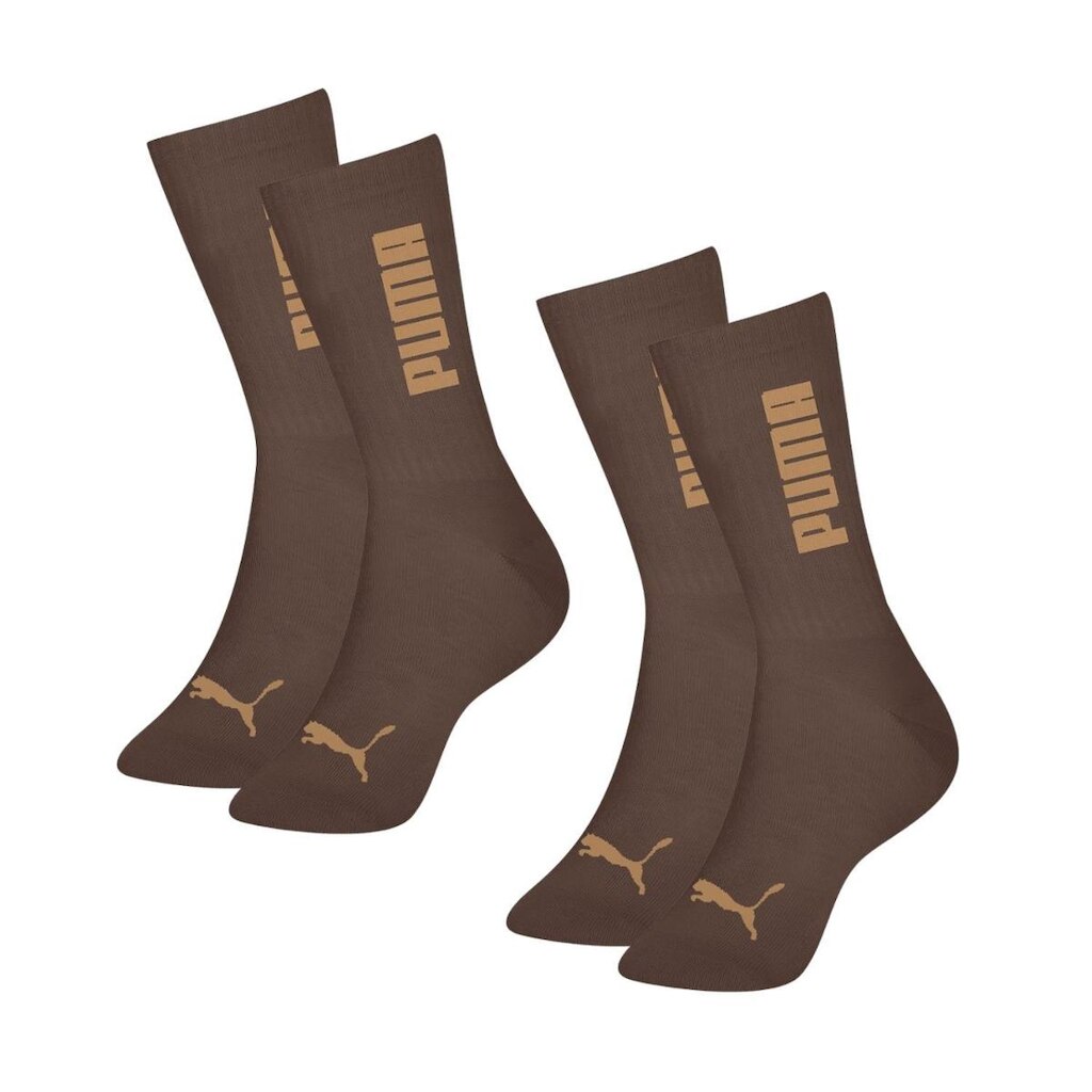 Kit 2 Pares Meia Puma Cano Longo Masculina Esportiva 4535