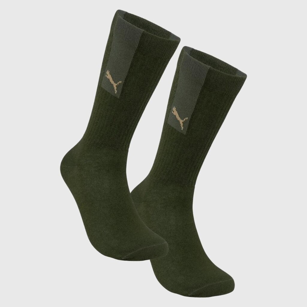 Kit 2 Pares Meia Puma Cano Longo Masculina Esportiva 4535
