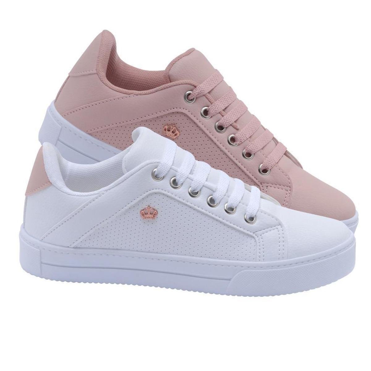 Kit 2 Pares Tênis Feminino Casual Sbelta Conforto é ruim? Kit 2 Pares Tênis Feminino Casual Sbelta Conforto é boa?