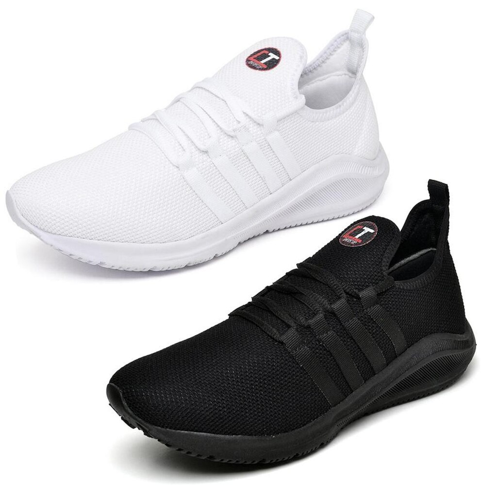Kit 2 Pares Tenis Masculino ConffortTop