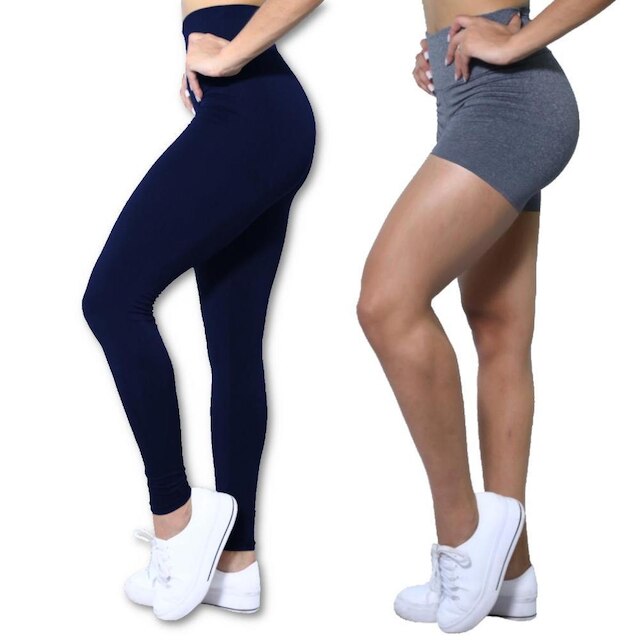 Kit 2 peças Calça e Short Heide Ribeiro Legging Basic Malhação