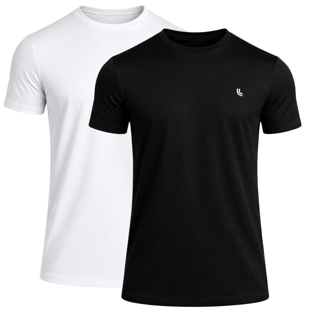 Kit 2 Peças Lupo Masculino Gola U Treino