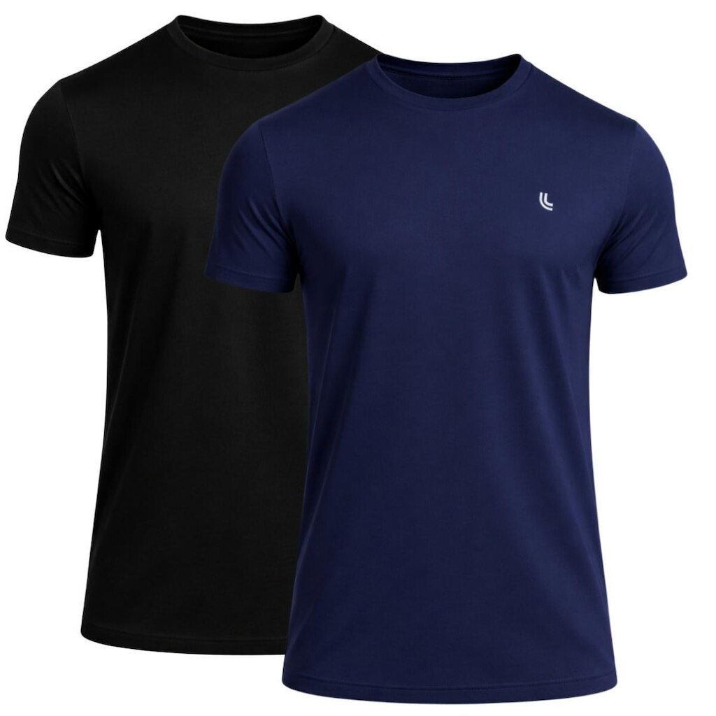Kit 2 Peças Lupo Masculino Gola U Treino