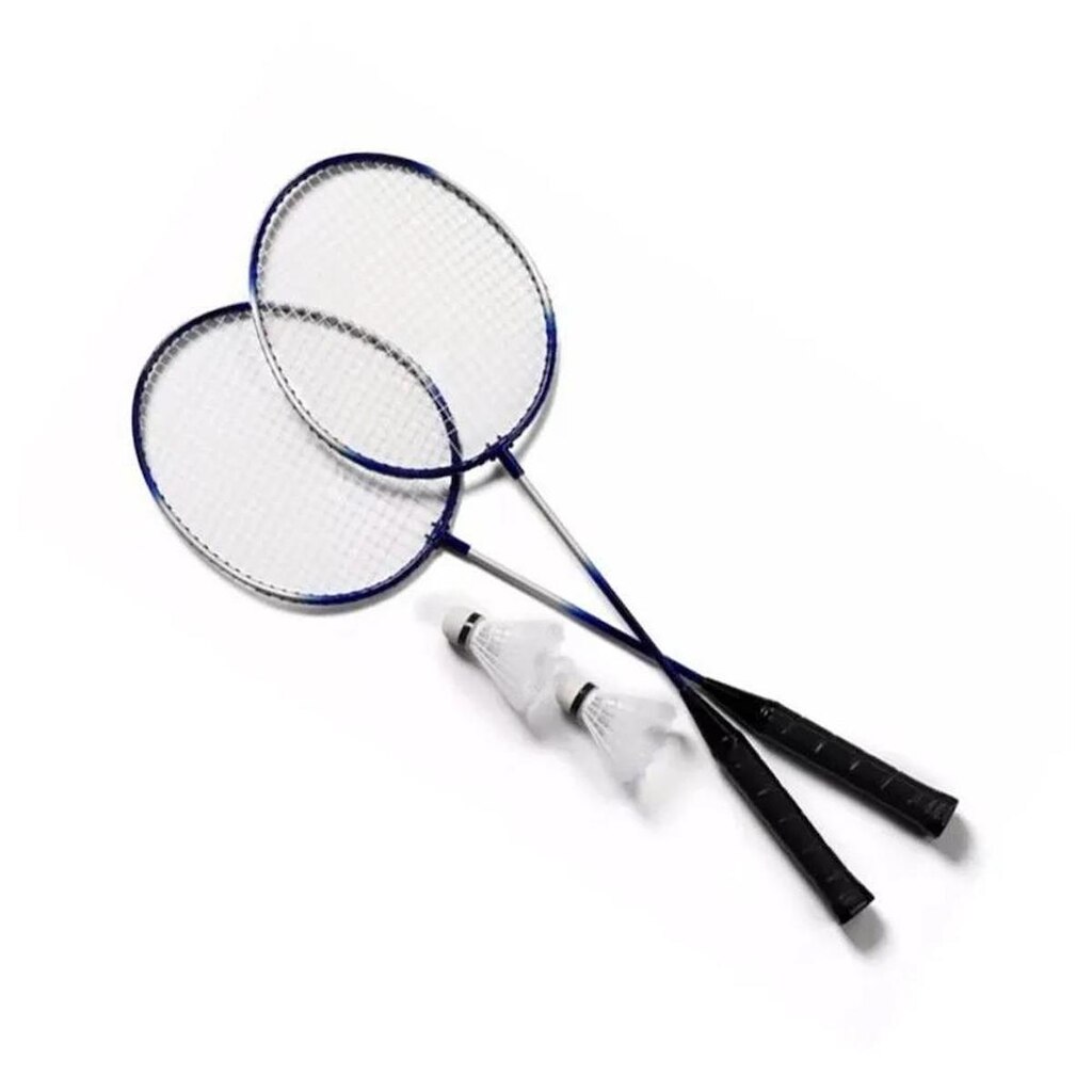 KIT 2 RAQUETES BADMINTON SML PETECAS E BOLSA -SML