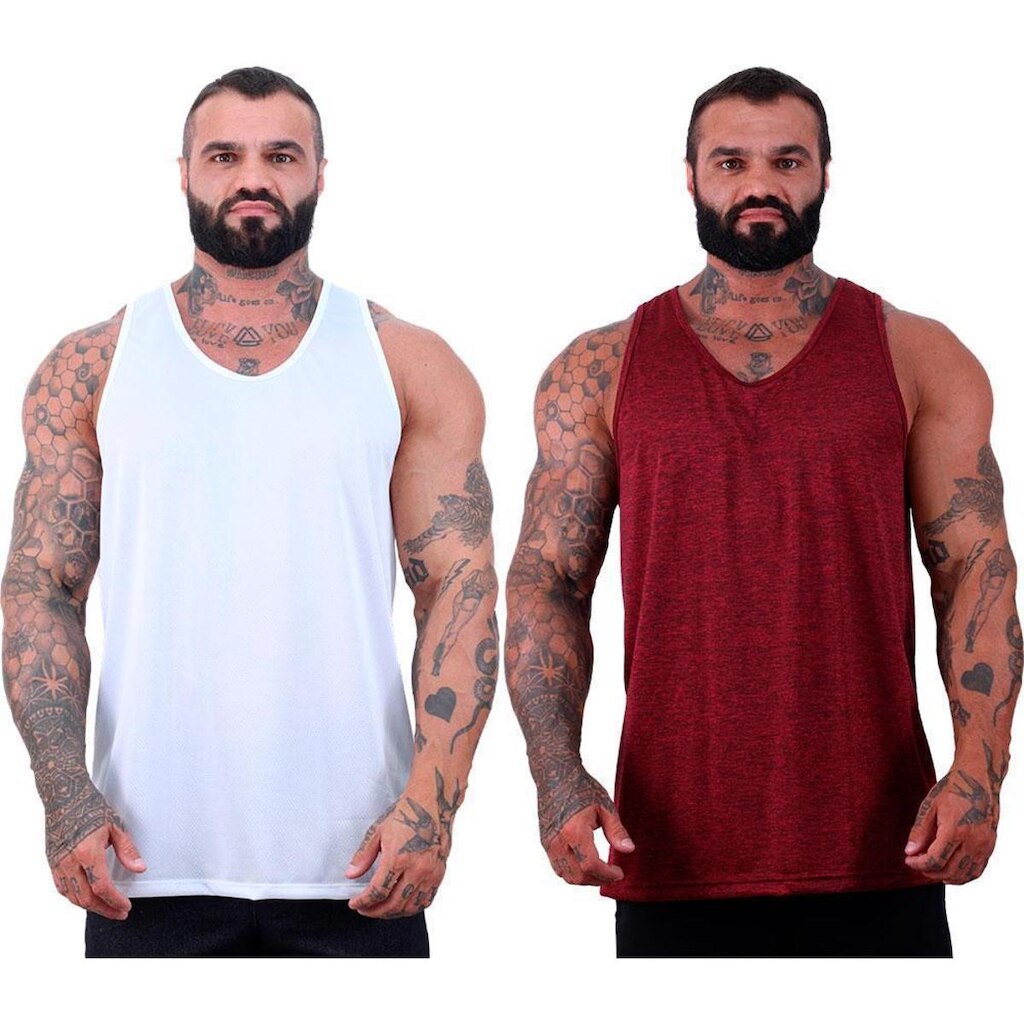 Kit 2 Regata Cavada Dry Rajado Masculina MXD Estampada