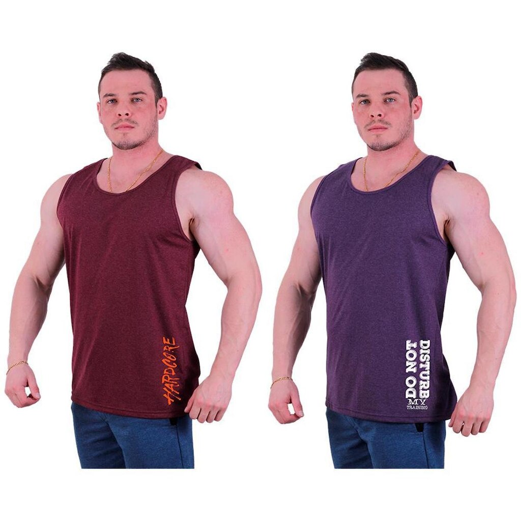 Kit 2 Regata Clássica MXD Conceito No Days Off Big Gym