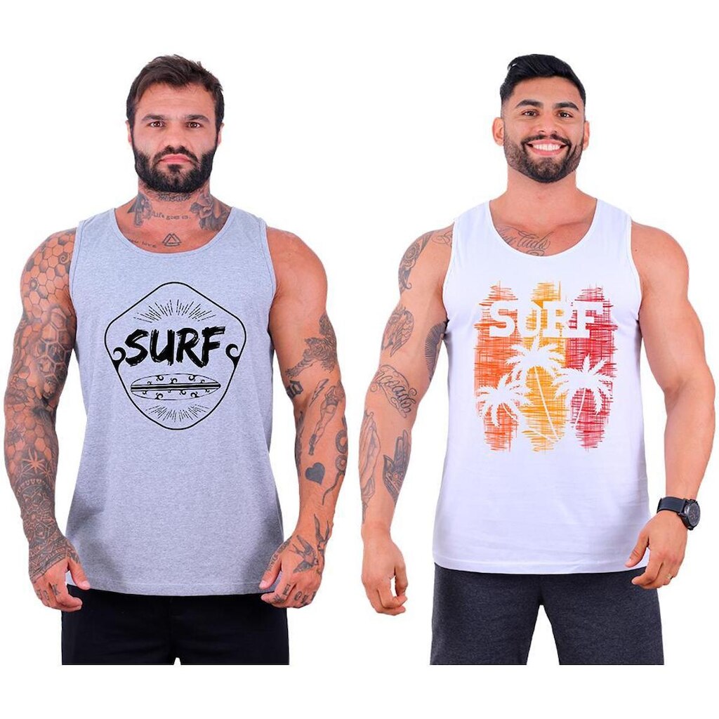 Kit 2 Regata Clássica MXD Conceito SURF Prancha Praia