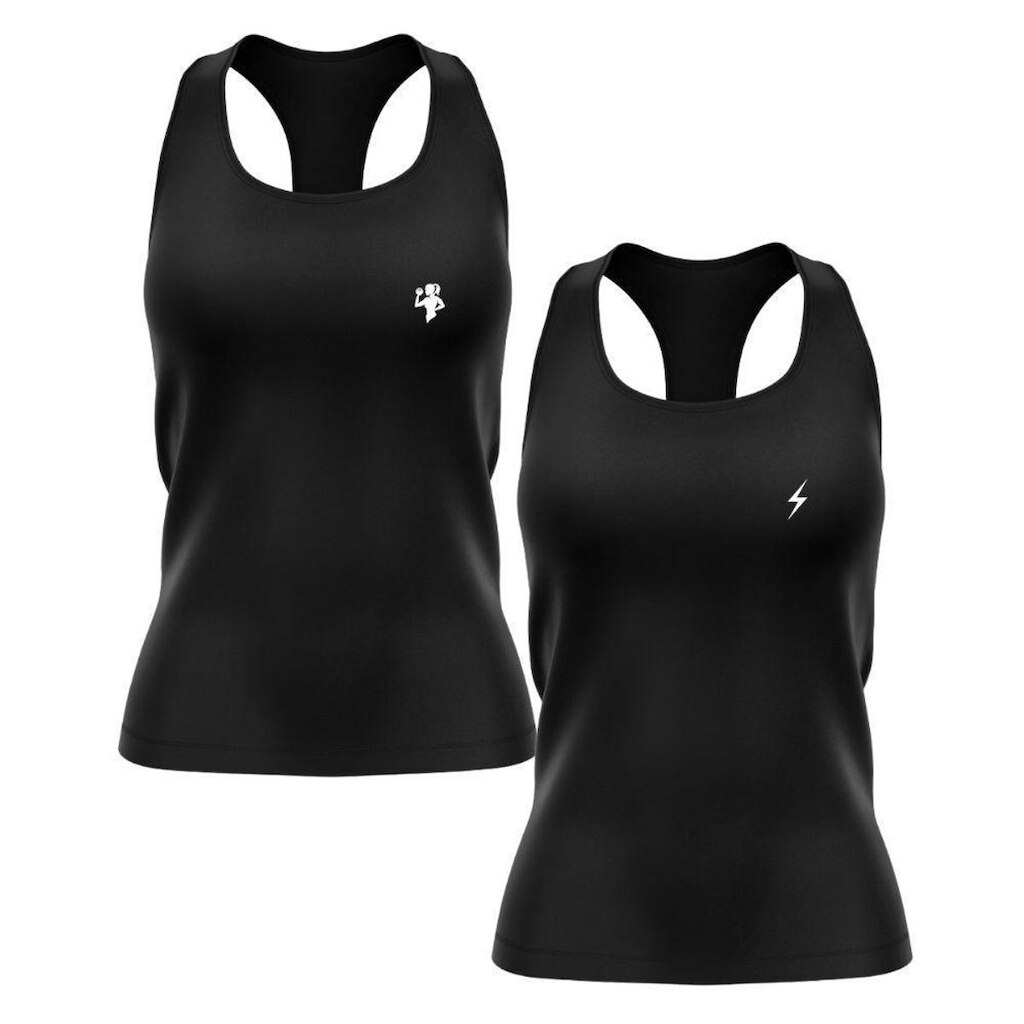 Kit 2 Regatas Nadador Raio Feminino