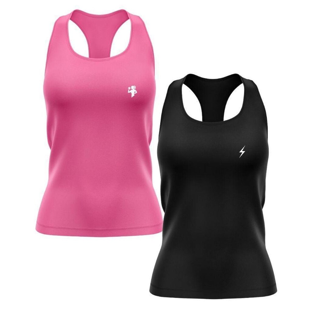 Kit 2 Regatas Nadador Raio Feminino