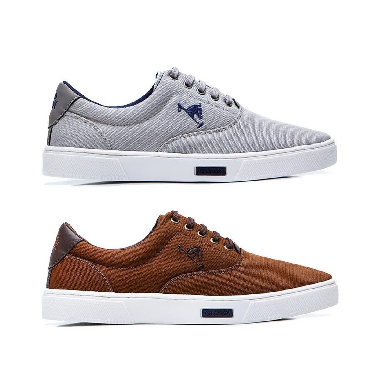 Kit 2 Sapatênis Polo Joy Masculino Em Lona é ruim? Kit 2 Sapatênis Polo Joy Masculino Em Lona é boa?