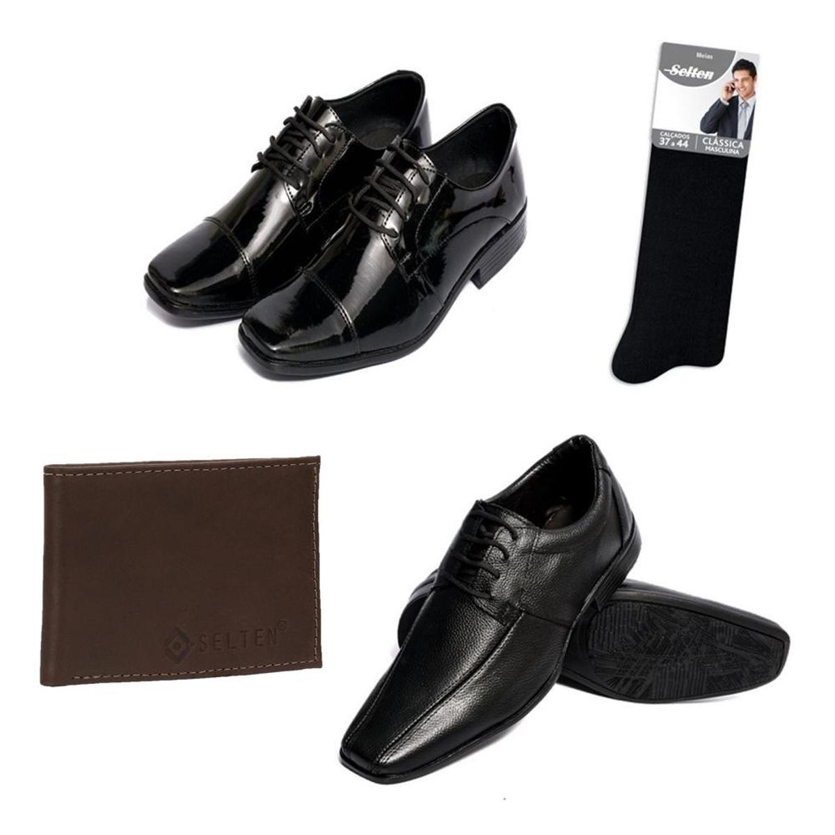 netshoes sapato social masculino