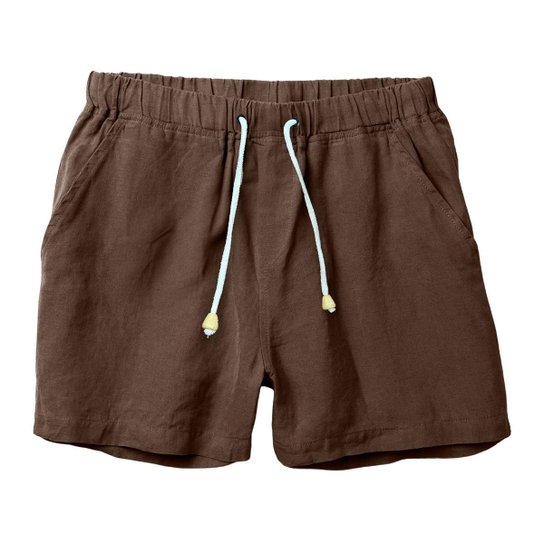 Kit 2 Short em Linho Masculino Bermuda Moderna e Confortável