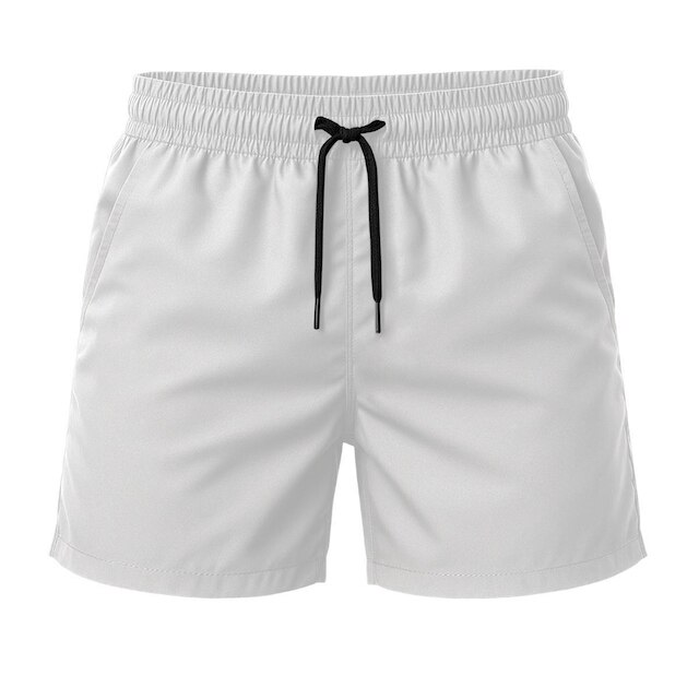 Kit 2 Short Tactel Leve Praia Liso Bermuda Masculina