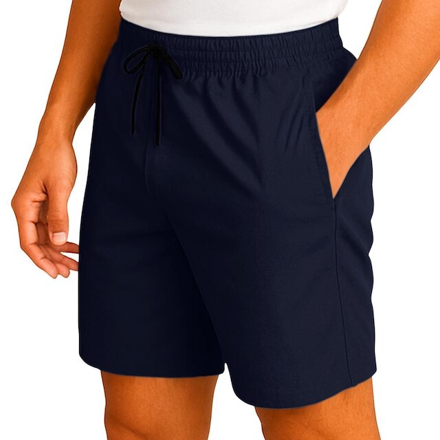 Kit 2 Short Tactel Leve Praia Liso Bermuda Masculina