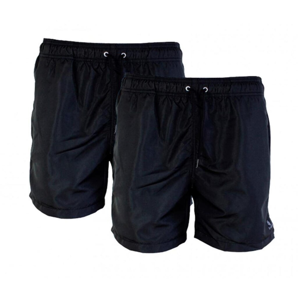 Kit 2 Short Tactel Masculino Leve Liso Dia a Dia