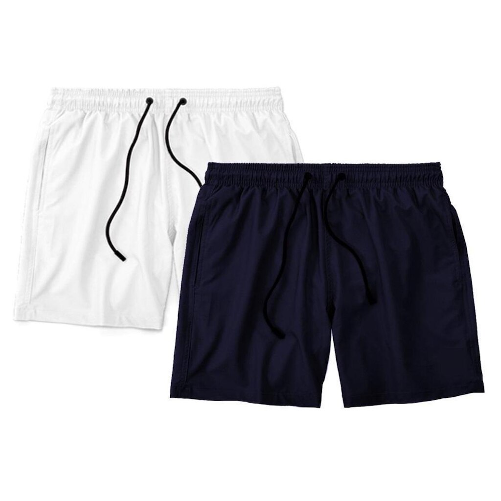 Kit 2 Shorts Life Básico Tactel Masculino