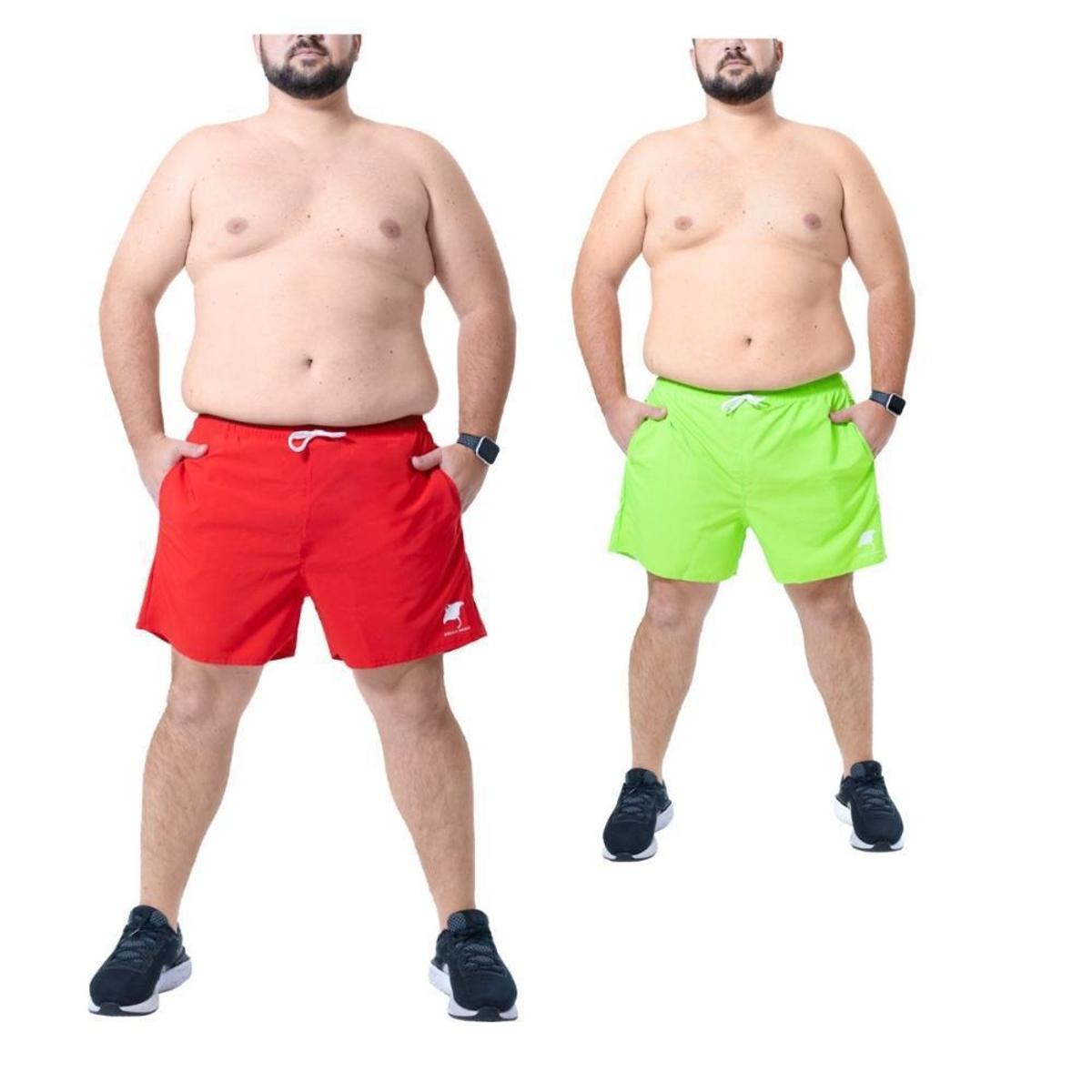 KIT 2 Shorts Plus Size Arraia Maori Bermuda Praia Mauricinho Masculino é boa?