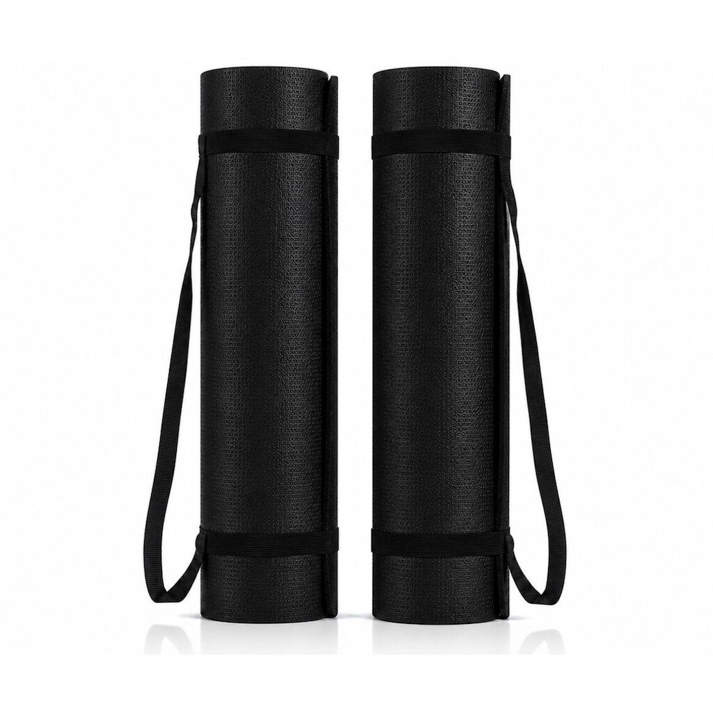 Kit 2 Tapetes de Yoga Eva Max 5mm Antiderrapante com Alça