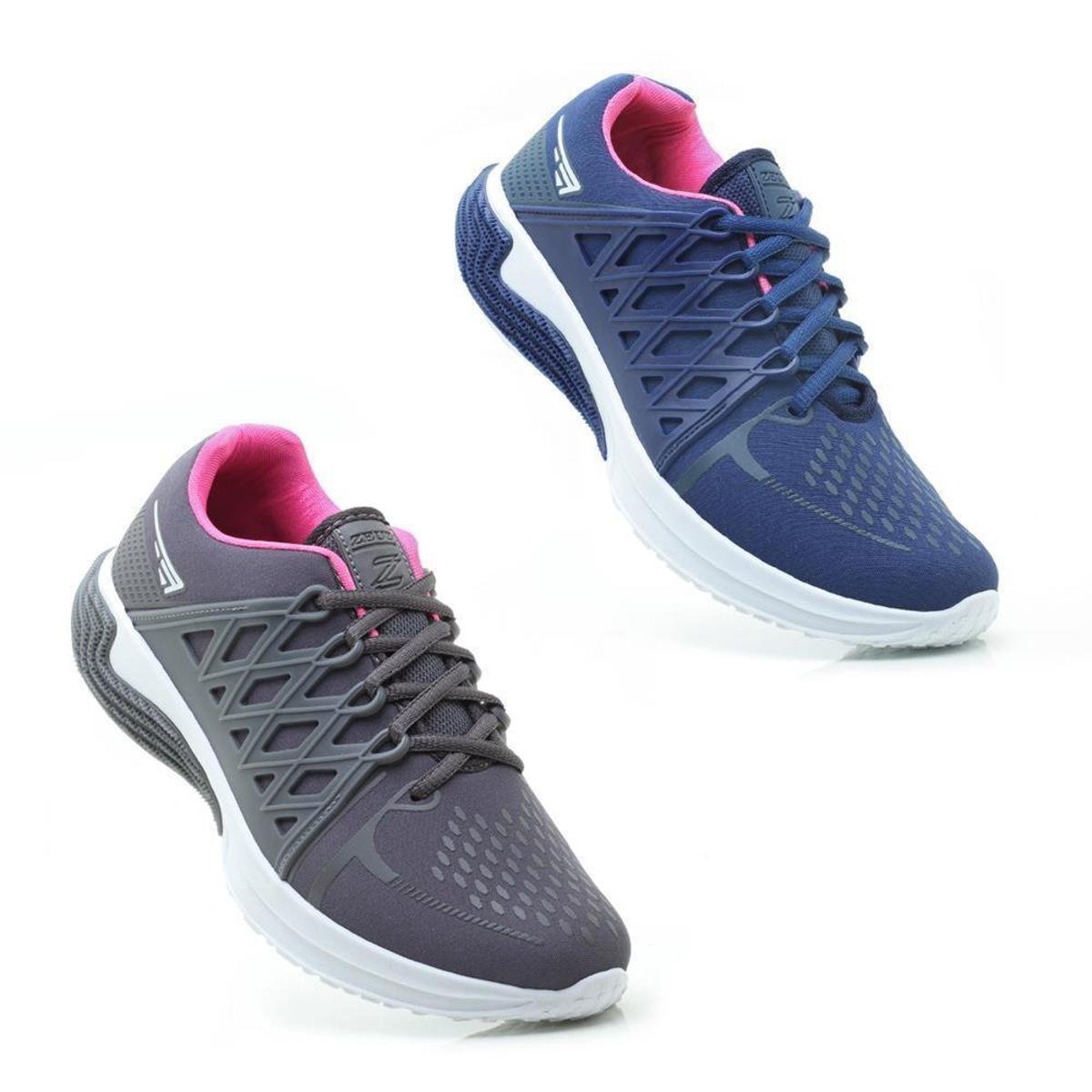 Kit 2 Tênis Esportivo Feminino Cadarço Academia Fitness é ruim? Kit 2 Tênis Esportivo Feminino Cadarço Academia Fitness é boa?