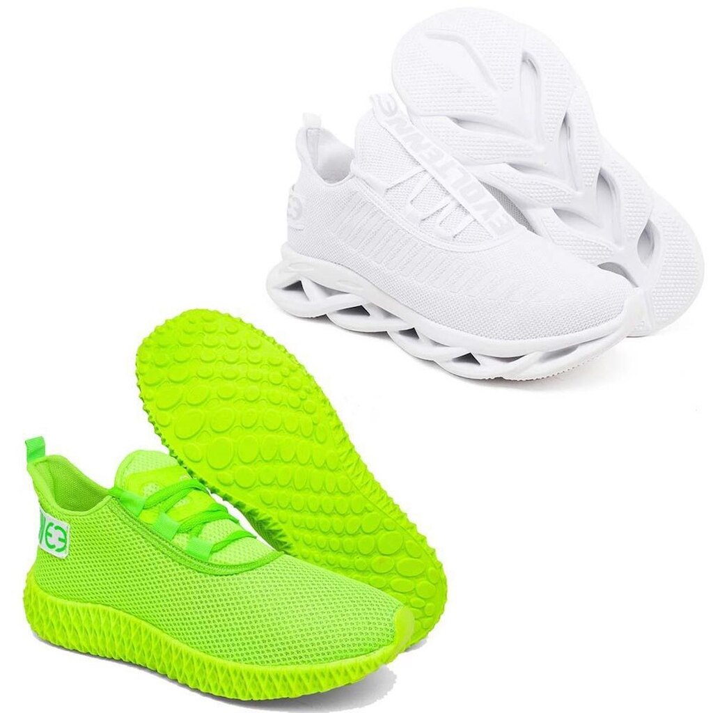 Kit 2 Tênis Feminino Evoltenn Easy Modelos Diferentes