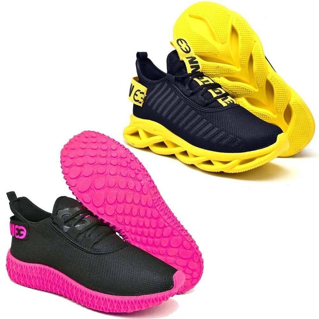 Kit 2 Tênis Feminino Evoltenn Easy Modelos Diferentes