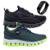Kit 2 Tênis Infantil Leve Confortável Resistente Menino + Relógio - Verde+Preto