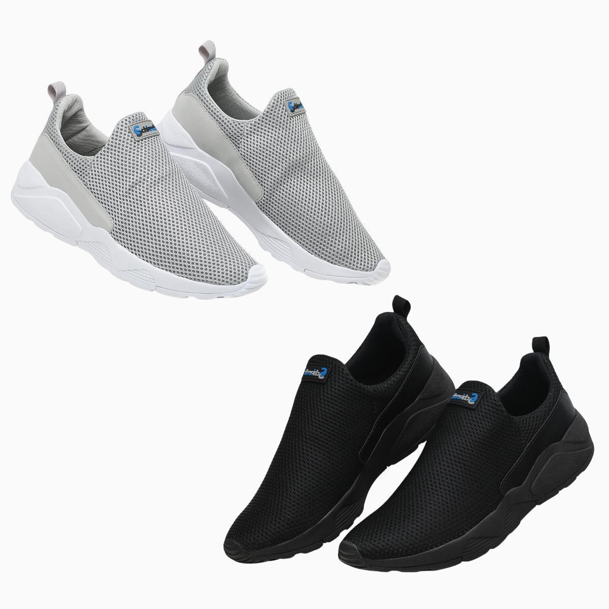 Kit 2 Tênis Masculino Esporte Academia Caminhada Leve Conforto Dia a Dia